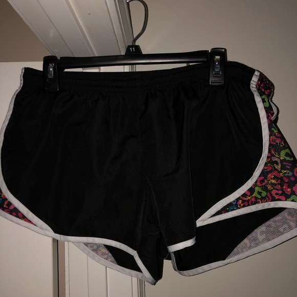 Rainbow cheetah print running shorts - Picture 1 of 2